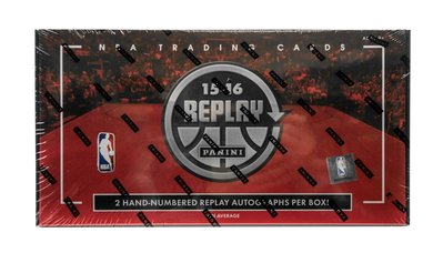 2015-16 Panini REPLAY Basketball Unopened Factory Sealed Hobby Box