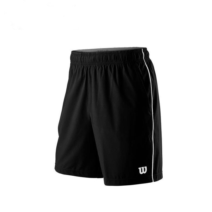 【曼森體育】Wilson Competition 8 運動短褲 網球褲 黑色款 透氣 彈力