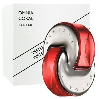 BVLGARI Omnia CORAL 寶格麗晶艷女性淡香水tester/1瓶/65ml-公司正貨