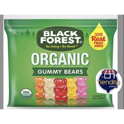 現貨 美國 Black forest 黑森林熊軟糖 真水果製作 單包 23 g