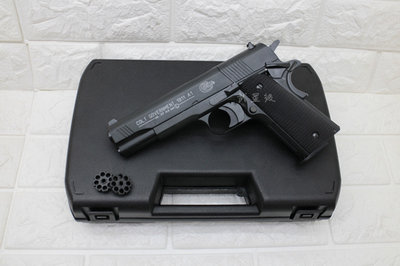 台南 武星級 UMAREX Colt 1911A1 4.5mm 喇叭彈 CO2槍 (COLT45手槍柯特1911鉛彈轉輪