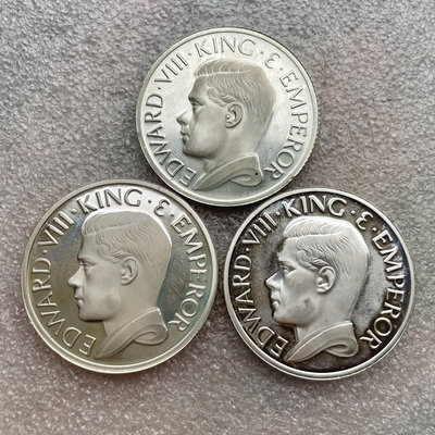 二手 鑄造量100枚 英國“1936”年 精制后鑄銀馬劍  194 錢幣 銀幣 紀念幣【古幣之緣】2018