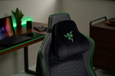 億嵐家具《瘋椅》歡迎洽詢 完成品 Razer 電蛇 電競椅 配件 頭枕 頸枕 提供極致舒適感