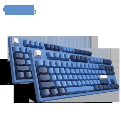現貨 機械鍵盤Akko 3108sp 海洋之星游戲機械鍵盤Cherry櫻桃軸青軸茶軸紅軸87鍵108鍵側刻電競辦公專用迷