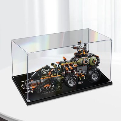 特價！樂.高70654重型捕龍卡車透明亞克力展示盒LEGO積木玩具手辦防塵罩
