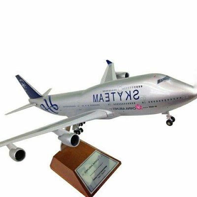 【特價】中華航空 華航 B747-400  1:200 Skyteam 天合聯盟彩繪飛機模型