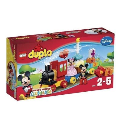 LEGO 樂高 DUPLO 10597 得寶系列 米奇和米妮的生日巡遊典禮 全新未拆