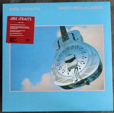 全新歐版黑膠-險峻海峽合唱團/手足情深(雙片裝180克版) Dire Straits- Brothers In Arms