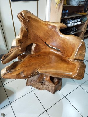 印尼柚木椅 奇木造型椅 休閒辦公椅
