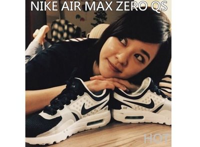 NIKE AIR MAX ZERO QS 26週年 MAXDAY 限量發售 氣墊鞋 慢跑鞋 男女 休閒鞋 白藍 情侶鞋