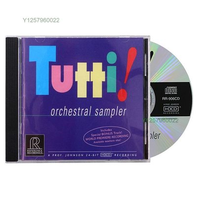 無敵天碟 Tutti Orchestral Sampler CD 發燒古典音樂碟片 RR906 光明之路