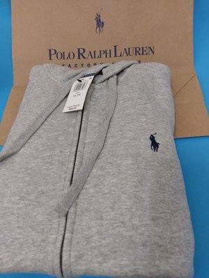 RL專櫃全新正品Ralph Lauren Polo(灰/黑/深藍)小馬連帽外套原價4080元Now特價2580元