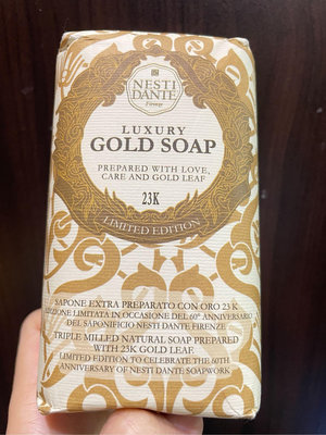 義大利 Nesti Dante 手工皂 60週年黃金能量皂 香皂 250g
