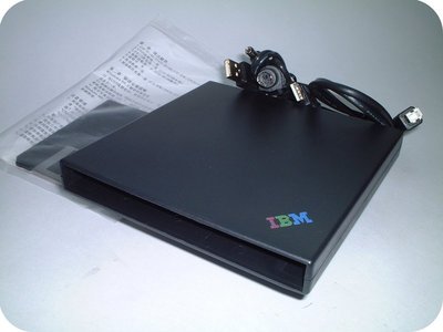 IBM USB2.0 超薄 SLIM TYPE 光碟機外接盒 (非Ultra Slim)