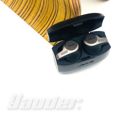 【福利品】JABRA Elite 65t 黑銅色 (2) 真無線藍牙耳機 免持通話 無外包裝 免運 送收納盒+耳塞