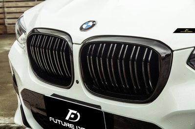 【政銓企業有限公司】BMW G01 G02 X3 X4 全車系 適用 高品質 雙線 亮黑 水箱罩 亮黑 鼻頭 免費安裝