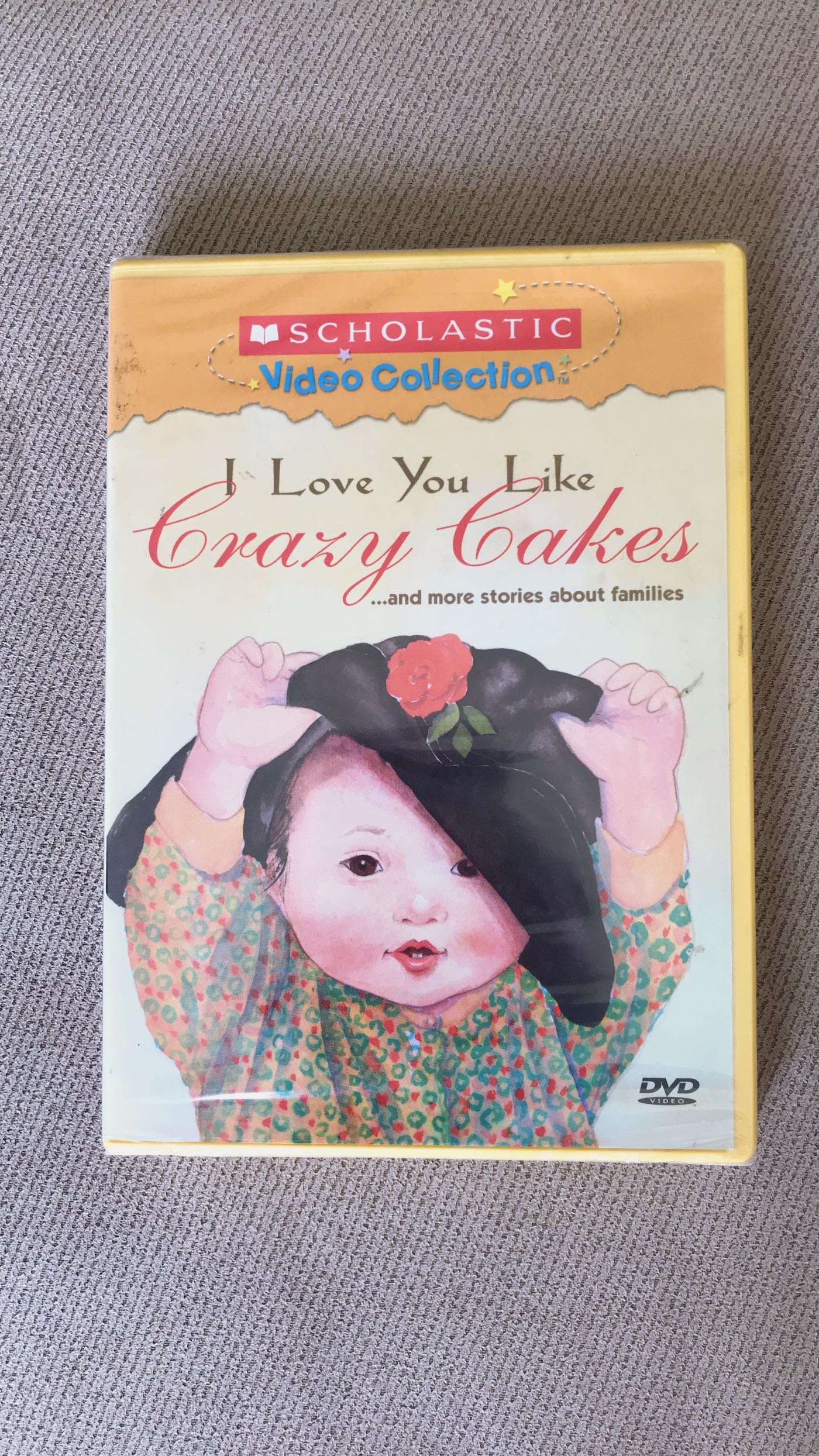 英語兒童教育dvd 小pen I Love You Like Crazy Cakes 三個可愛繪本的小故事 Yahoo奇摩拍賣