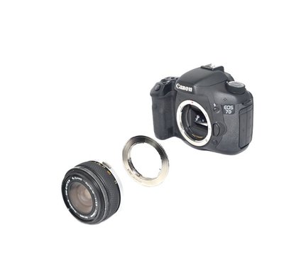 出清價 KIWIFOTO 專業級 OLYMPUS OM 鏡頭轉 Canon EOS 系統 650D 60D 7D 5D2