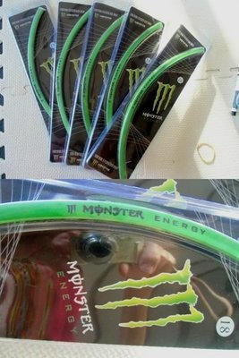 鬼爪monster輪框貼/輪弧貼紙(忍者綠)18吋鋁圈用golf focus civic fit  ALTIS