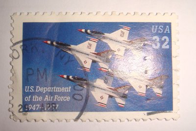 美國郵票(舊票) 美國空軍部隊 32USA 1997年