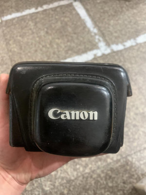 Canon佳能QL17旁軸膠片機皮套皮套，原廠皮套，成色如圖