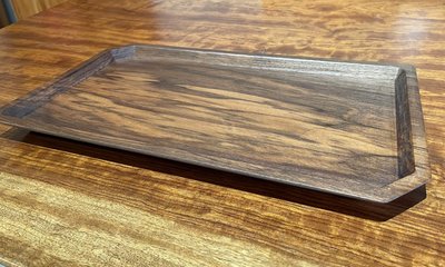 美日晟柚木家具  北美胡桃木餐盤 托盤 整片實木餐盤  100% 實木托盤 可訂製