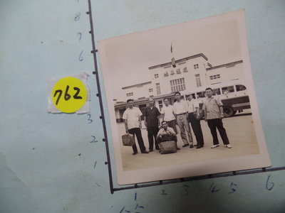 花蓮,火車站,古董黑白,照片,相片**稀少品