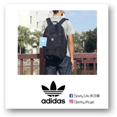 【SL美日購】Adidas Originals Nationl Plus 後背包 背包 愛迪達 黑色 CJ6397