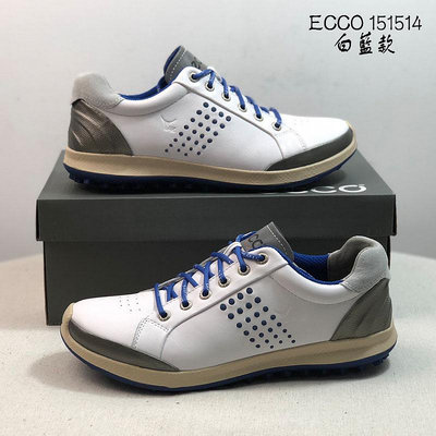 精品代購?ECCO GOLF BIOM HYBRID 男鞋 高爾夫球鞋 ECCO休閒鞋 動能混合運動鞋 牛皮革 151514