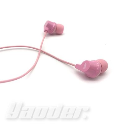 【福利品】JVC HA-FX19 粉 (1) 吸盤式捲線器入耳式耳機  送收納盒+耳塞