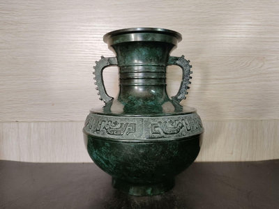 日本銅花瓶873