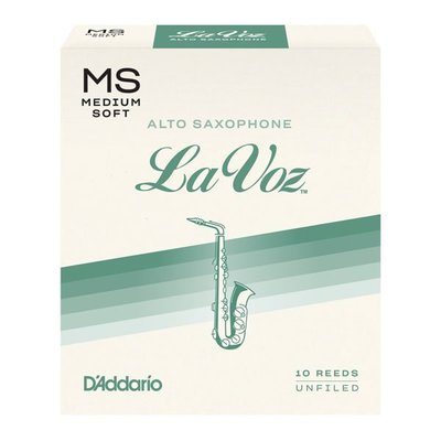 【現代樂器】新包裝！Rico La Voz Medium Soft (2.5號) 中音薩克斯風 Alto Sax爵士竹片