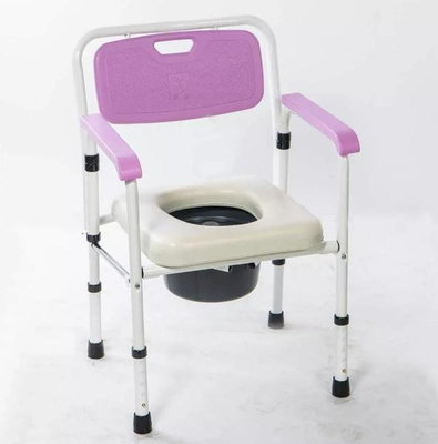 【均佳】JCS-102鐵製軟墊收合便器椅