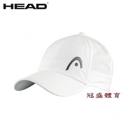 ≡冠盛體育≡HEAD PRO PLAYER CAP 網球帽(白色)
