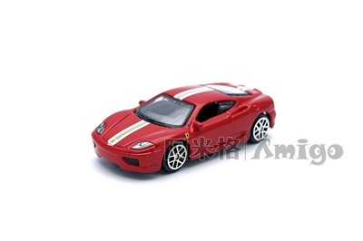 Bburago 1:64 法拉利 Ferrari Challenge Stradale紅色 火柴盒車仔 收藏級合金車模型