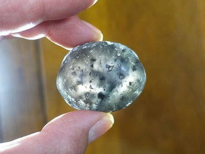 Tg 佛像珍藏 §能量礦石§ 印尼隕石 Agni Manitite火山玻璃 46.47g 火的珍珠