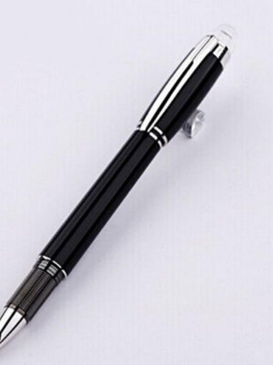 【MAD小鋪】Montblanc 萬寶龍商務純黑高級樹脂星際簽字筆纖維頭筆芯寶珠筆水筆