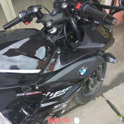 精品寶馬摩托車改裝貼車標BMW標志3D金屬標個性車貼花裝飾貼紙油箱貼