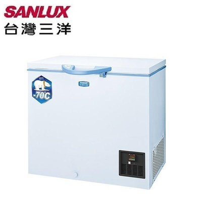 SANLUX台灣三洋 170公升 -70度 上掀式冷凍櫃 TFS-170DD 密閉式超低溫-70℃冷凍櫃