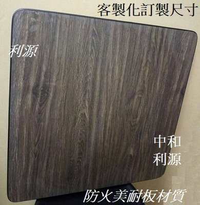 【中和利源店面】】全新【台灣製】60X60 2X2 美耐板材質 邊框3公分桌板 會議桌 餐桌 辦公桌 工作桌 方桌