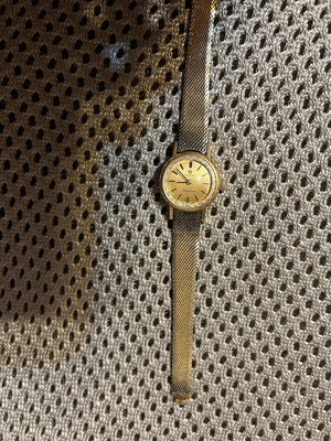 ［冠頴工房］1960's OMEGA 高級18K金日內瓦Geneve系列手上鍊機械錶，品優，行走正常，面交自取