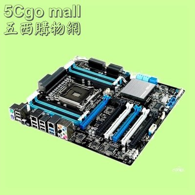5Cgo【權宇】ASUS P9X79 WS 華碩主機板 X79 LGA 2011腳 6組PCIe3.0 拆機福利品 含稅