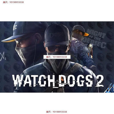 看門狗2 Watch Dogs2 繁體中文版 PC電腦單機遊戲