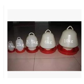 【雞鴨鵝飲水器-塑膠-2號-2.4kg-19*24-6套/組】水桶 水槽 水壺 養殖設備 料桶)-5101015