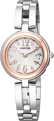 日本正版 CITIZEN 星辰 WICCA KL0-219-11 女錶 女用 手錶 電波錶 太陽能充電 日本代購