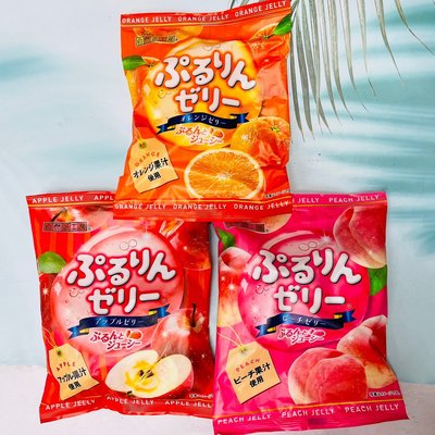 日本 富士正 自然派工坊 水果風味果凍 154g 橘子風味/水蜜桃風味/蘋果風味 三種口味可選