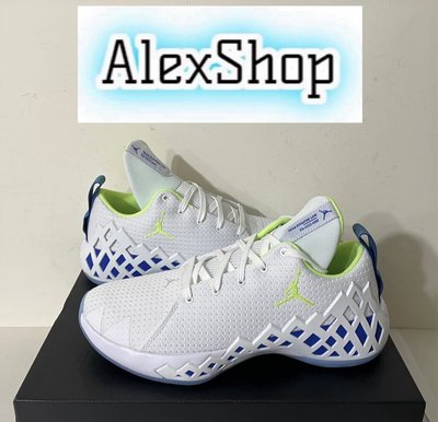 艾力克斯 NIKE JUMPMAN DIAMOND LOW PF 男 FB7169-131 白黃藍 籃球鞋 US 10