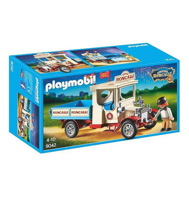 極致優品 限定款德國Playmobil 摩比9042復古 小丑馬戲團卡車9041 LG1100