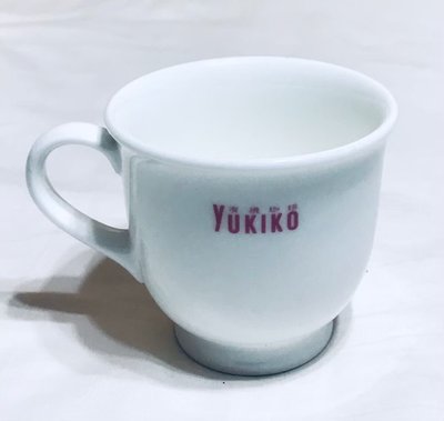 有機珈琲 Yukiko 白色 馬克杯 花茶杯 咖啡杯 水杯 杯子