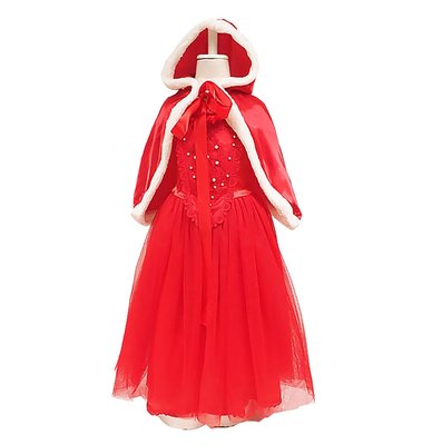【聖誕節】公主裙兒童節表演服裝聖誕節萬聖節禮服裙
